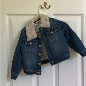 Toddler jean jacket